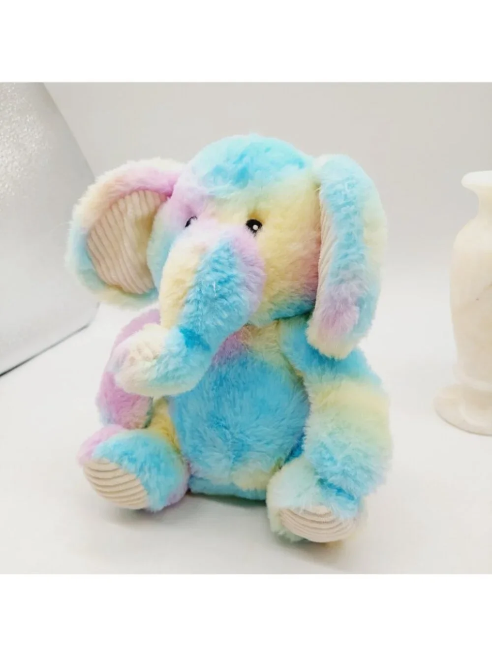 Spark Create Imagine Pastel Elephant Rattle Crinkle Ears Walmart Plush Set Of 2